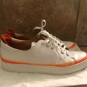 Donald Pliner Caly Leather Sneakers